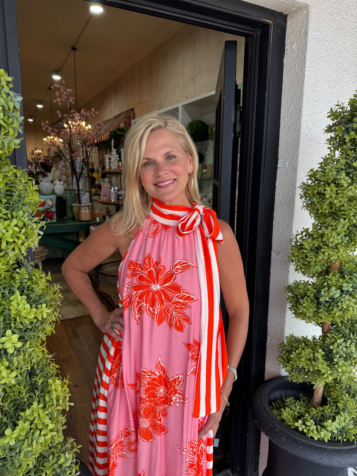 Naomi Dress - Pink