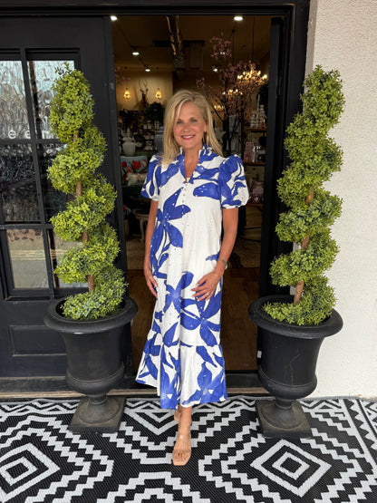Alexa Dress - Royal