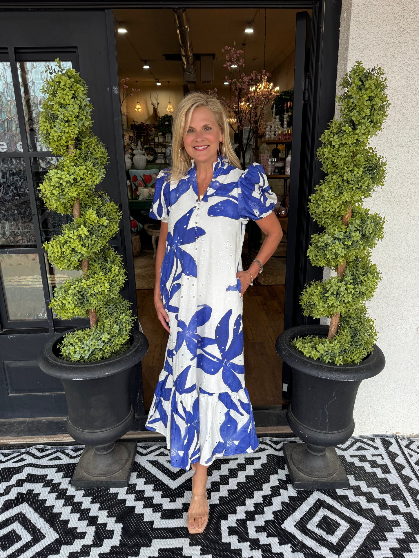 Alexa Dress - Royal