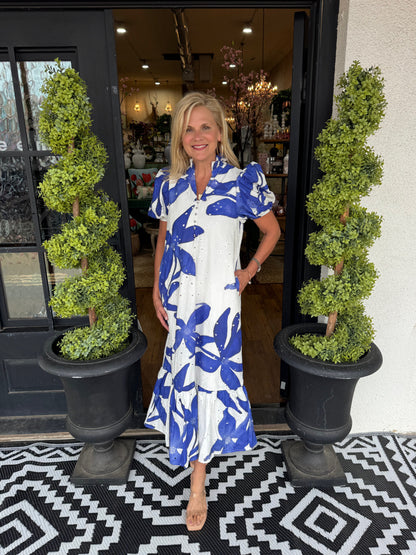 Alexa Dress - Royal