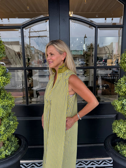 Evelyn Dress - Lime