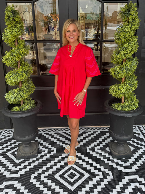 Cali Dress - Red