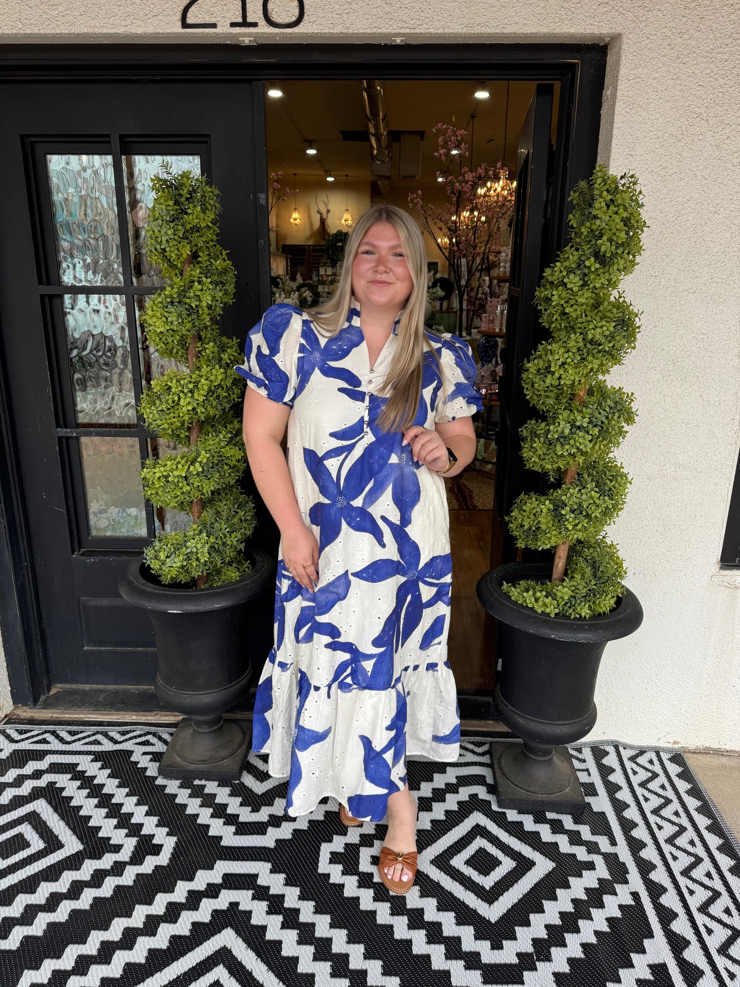 Wrenly Dress - Royal