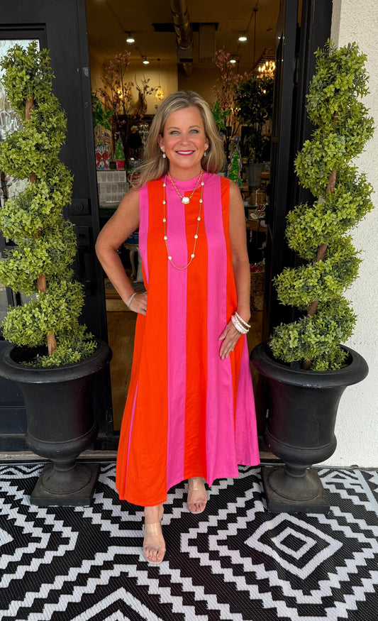 Charli Dress - Magenta