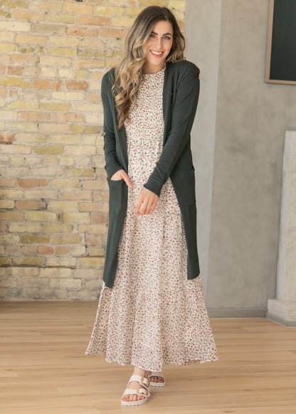 Essential Long + Soft Cardigan