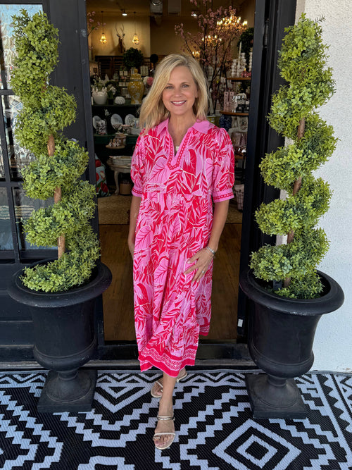 Aria Dress - Red