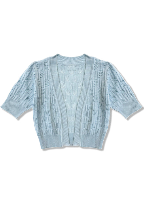 TWEEN GOLDIE SHORT SLEEVE CARDIGAN