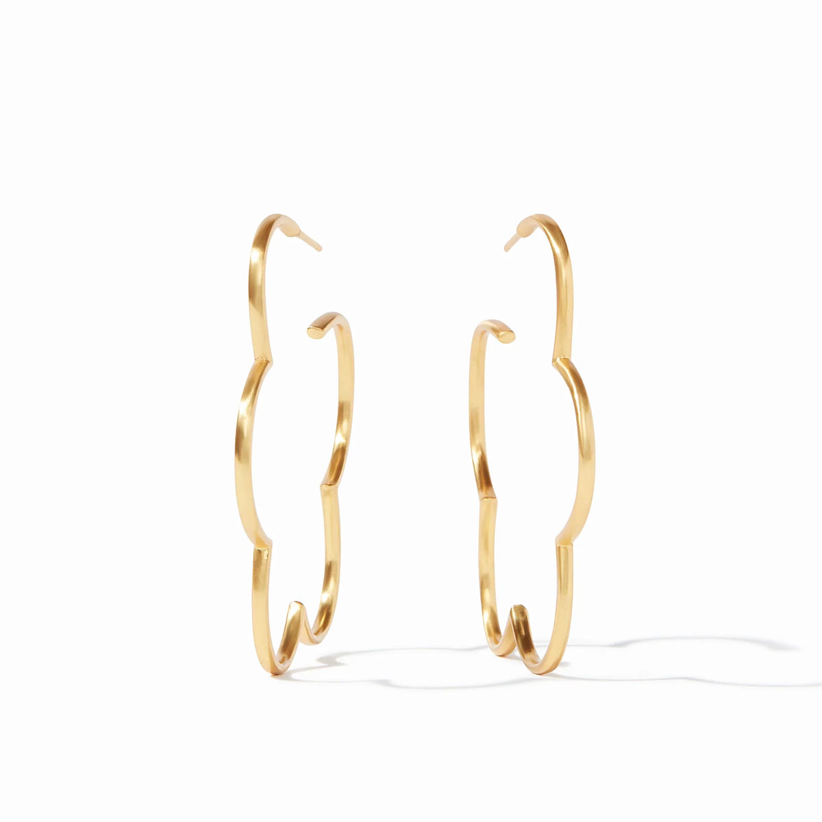 Gardenia Hoop - Gold