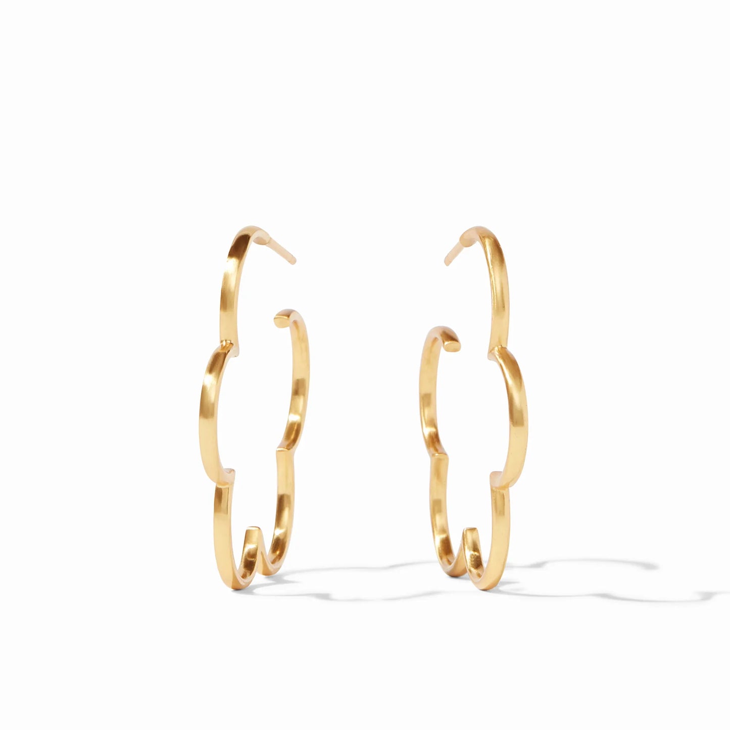 Gardenia Hoop - Gold