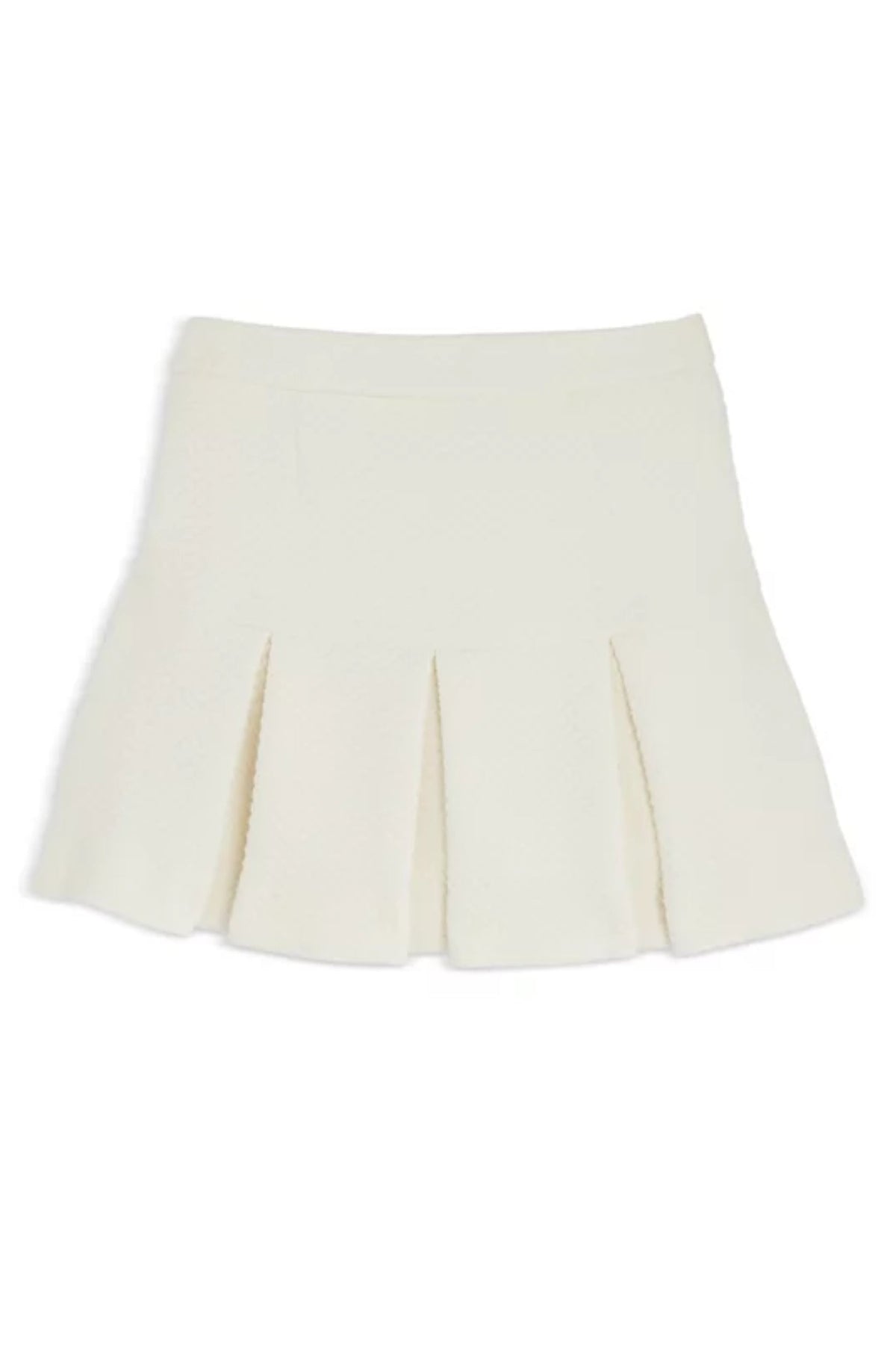 TWEEN HATTIE PLEATED BUTTON DETAIL SKIRT - FINAL SALE