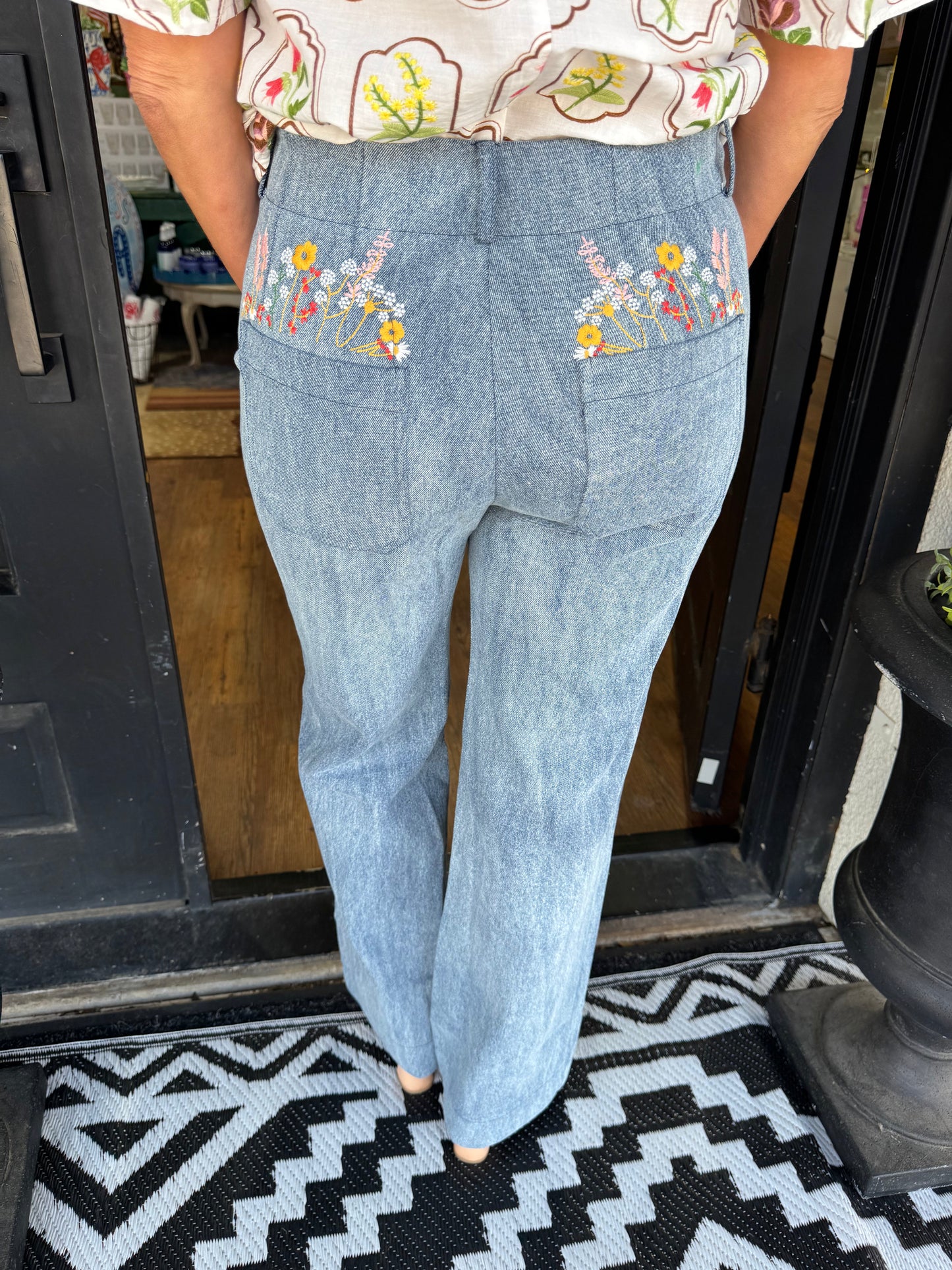 Zelly Pant - Denim Blue