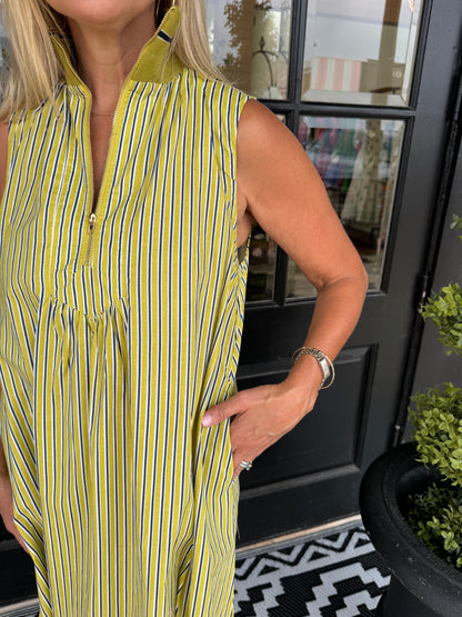 Evelyn Dress - Lime