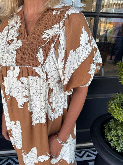 Maggie Dress - Bronze