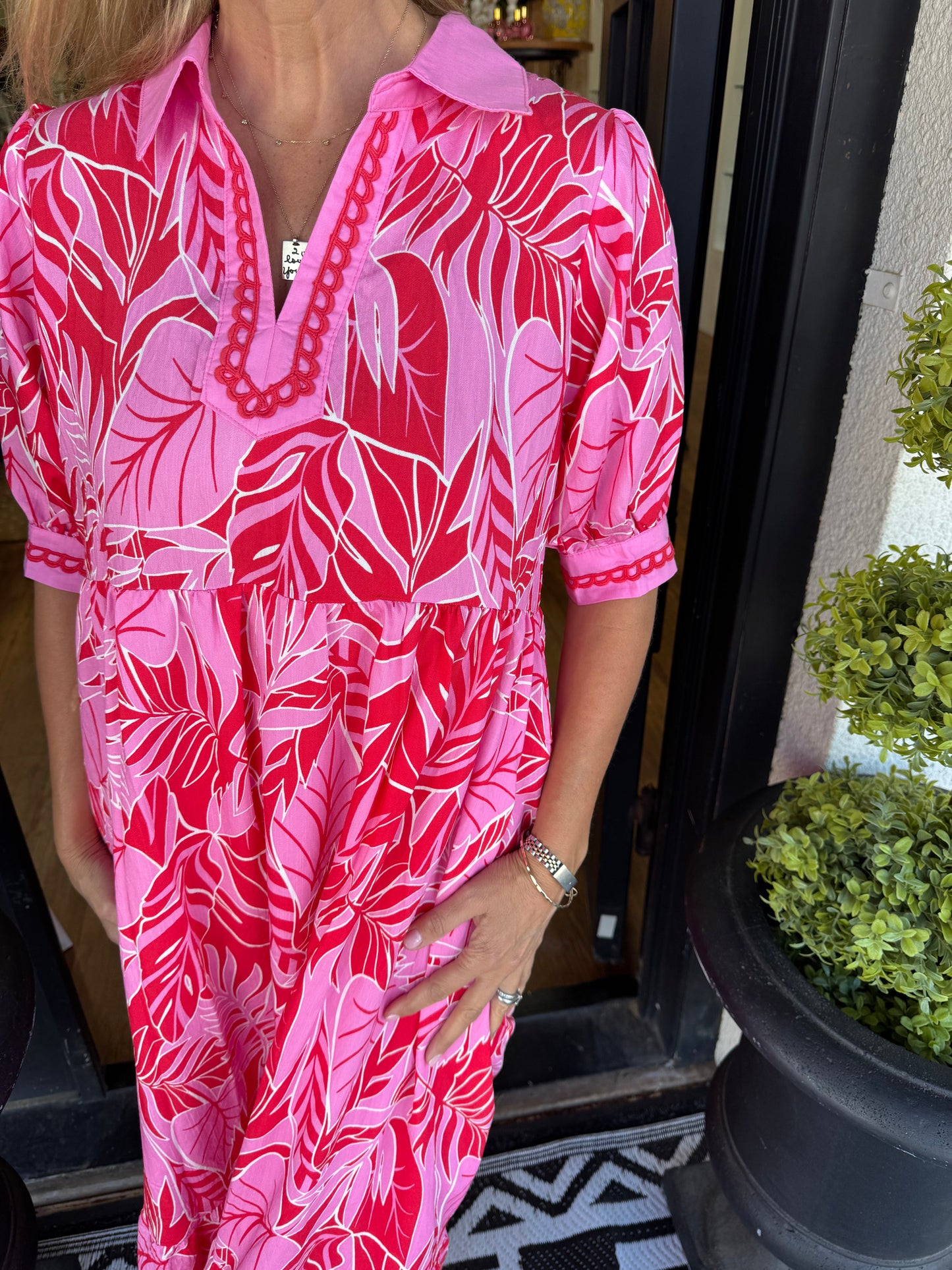 Aria Dress - Red
