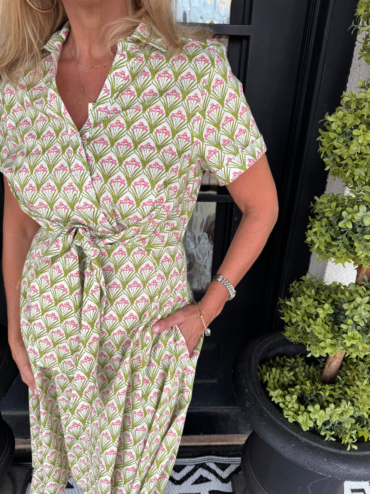 Virginia Dress - Green