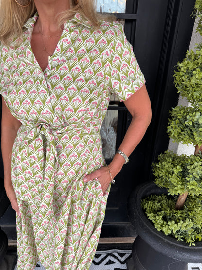 Virginia Dress - Green
