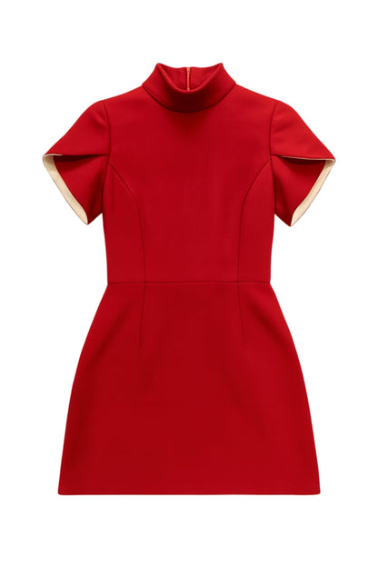 TWEEN IMOGEN BUTTON BOW BACK DRESS
