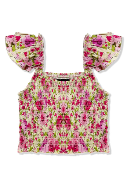 TWEEN JOANNA PRINT TOP - FINAL SALE