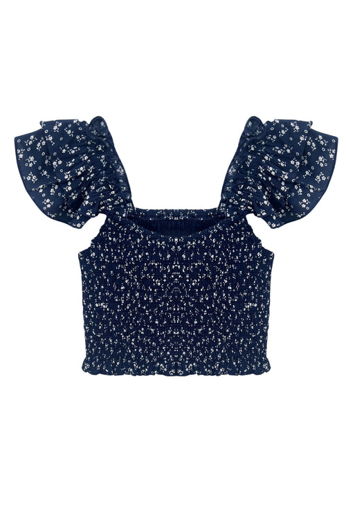 TWEEN JOANNA PRINT TOP - FINAL SALE