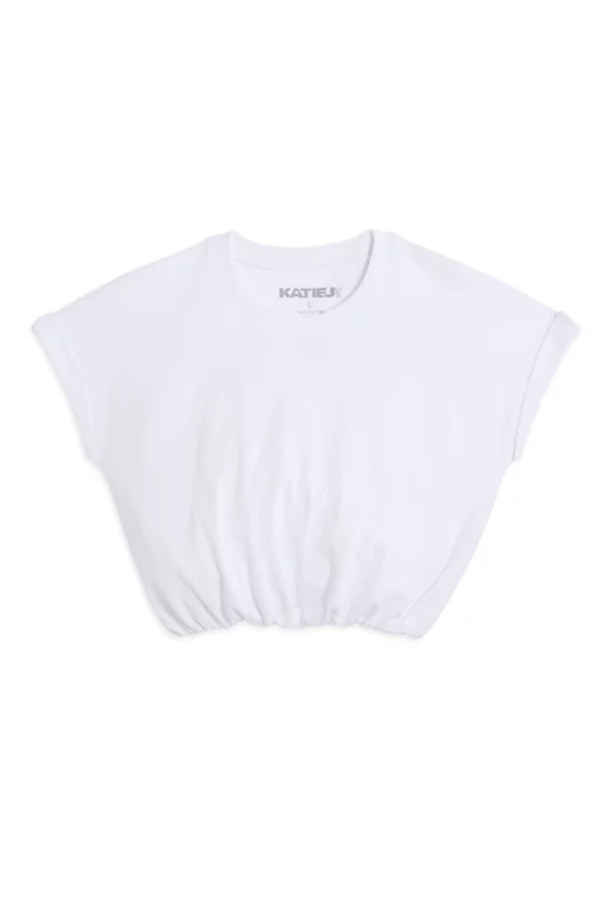 TWEEN JOJO ELASTIC WAIST CROP TOP