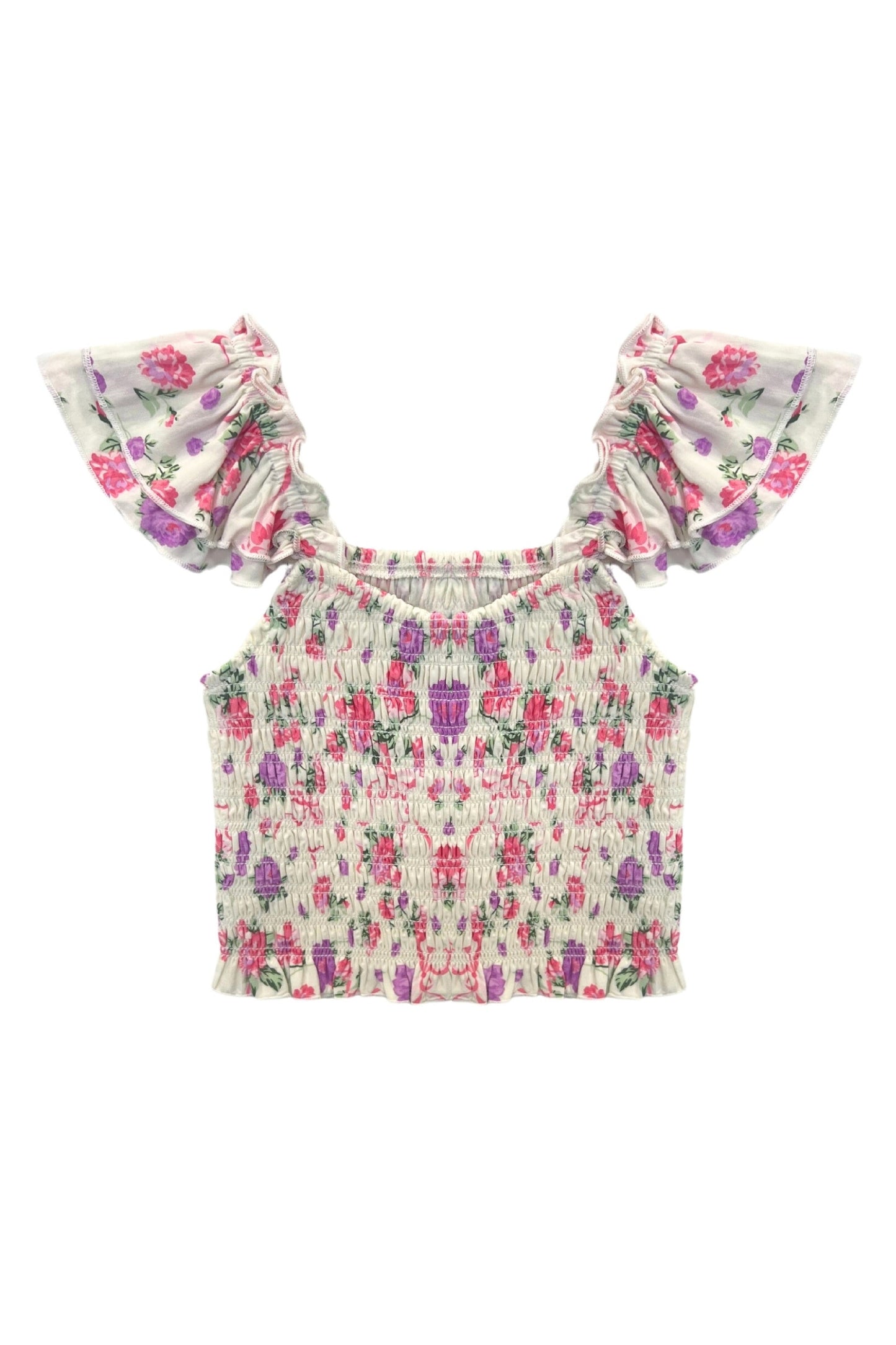 TWEEN JOANNA PRINT TOP - FINAL SALE
