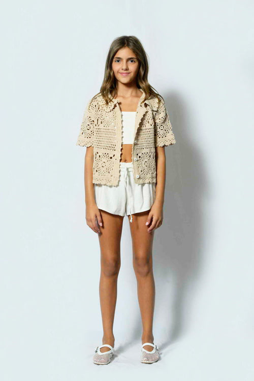 TWEEN KHAYA SHORT SLEEVE TOP