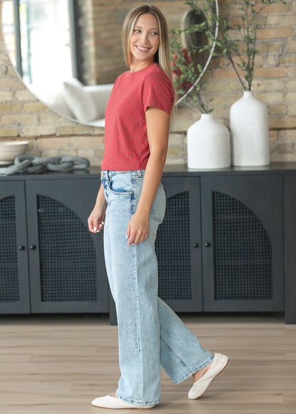 Kut From the Kloth® Selena Baggy Straight Leg Jeans