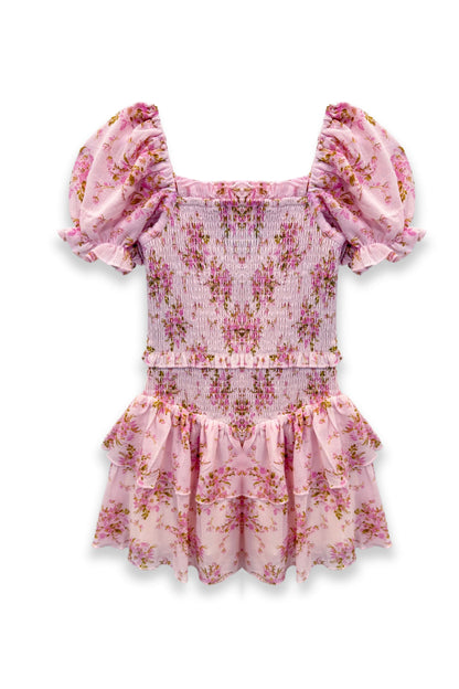 TWEEN LAINEY PRINT DRESS - FINAL SALE