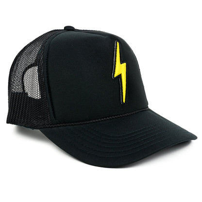 Local Beach Lightning Bolt Patch Trucker Hat