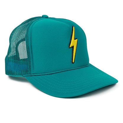 Local Beach Lightning Bolt Patch Trucker Hat