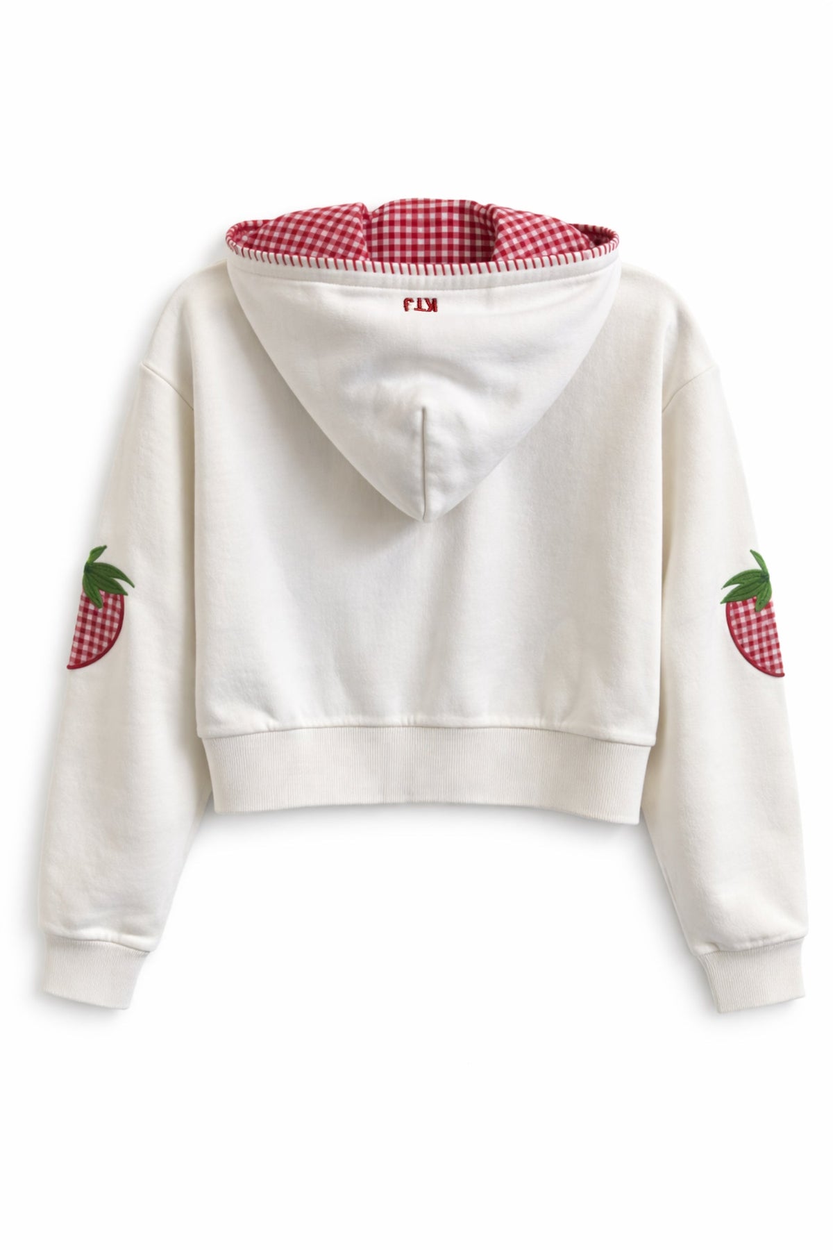 TWEEN LEAH APPLIQUE CROP ZIP