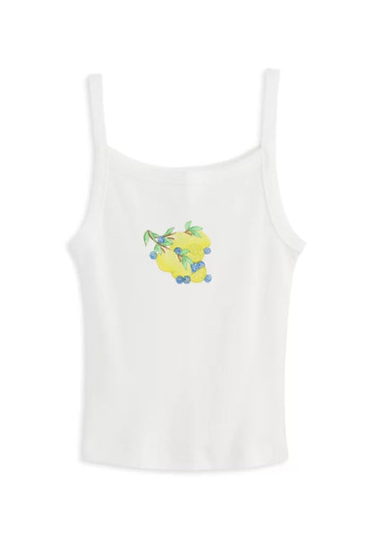 JUNIOR LEMON GRAPHIC TANK