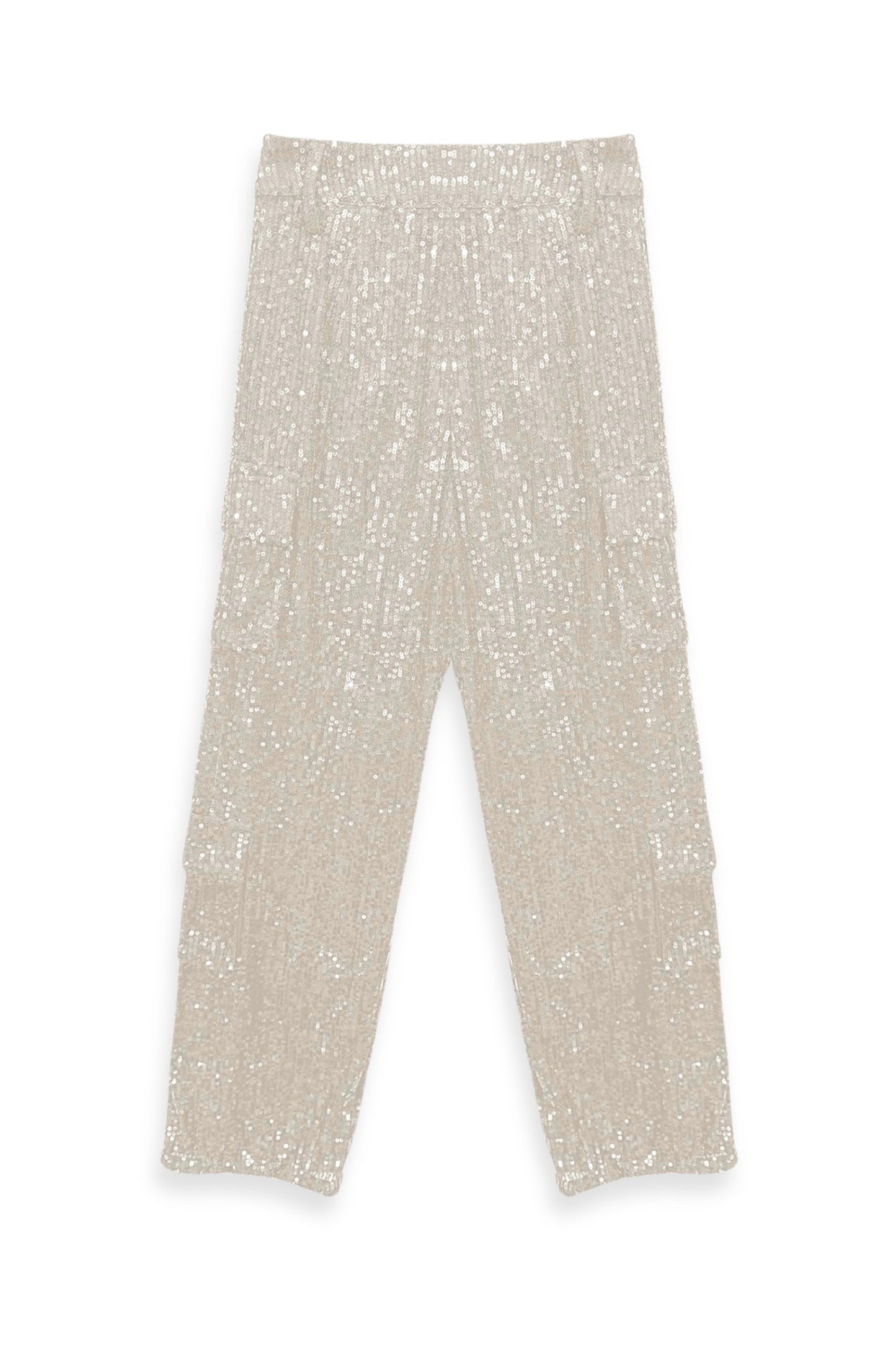 JUNIOR LEVI FULL SEQUIN CARGO PANT - FINAL SALE