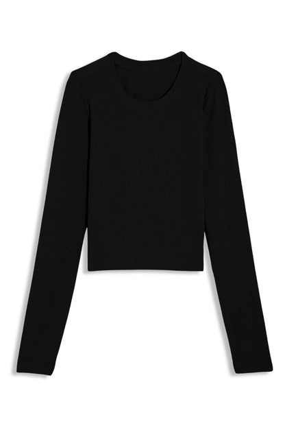 TWEEN LIVI LONG SLEEVE RIBBED TEE 2.0 (LONGER)