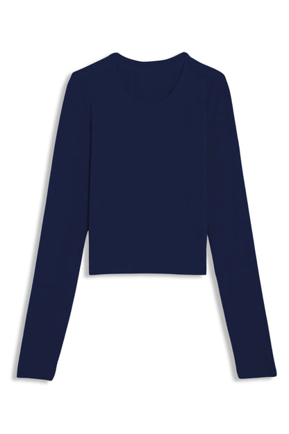 TWEEN LIVI LONG SLEEVE RIBBED TEE 2.0 (LONGER)