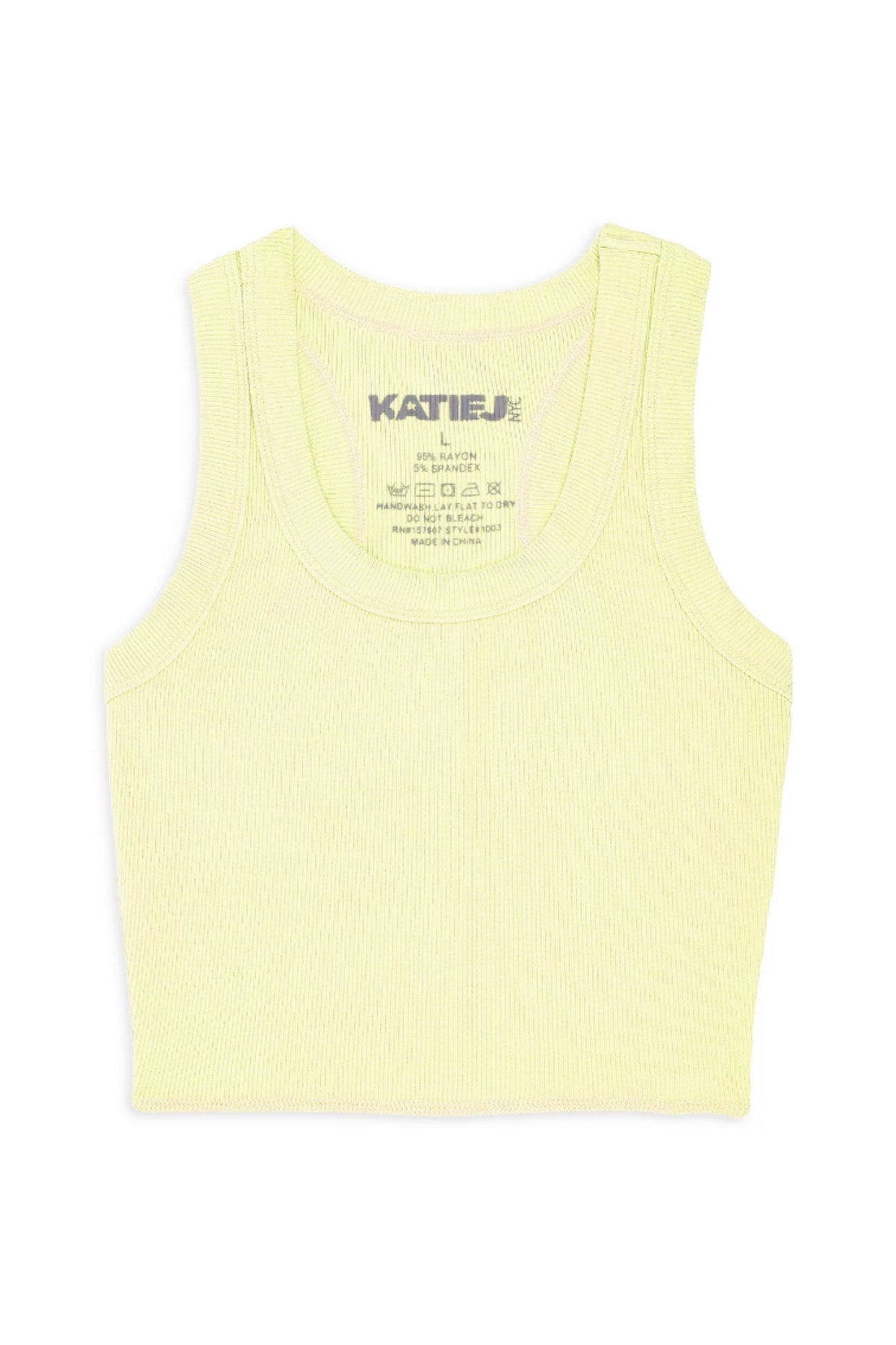JUNIOR LIVI RIBBED TANK - FINAL SALE
