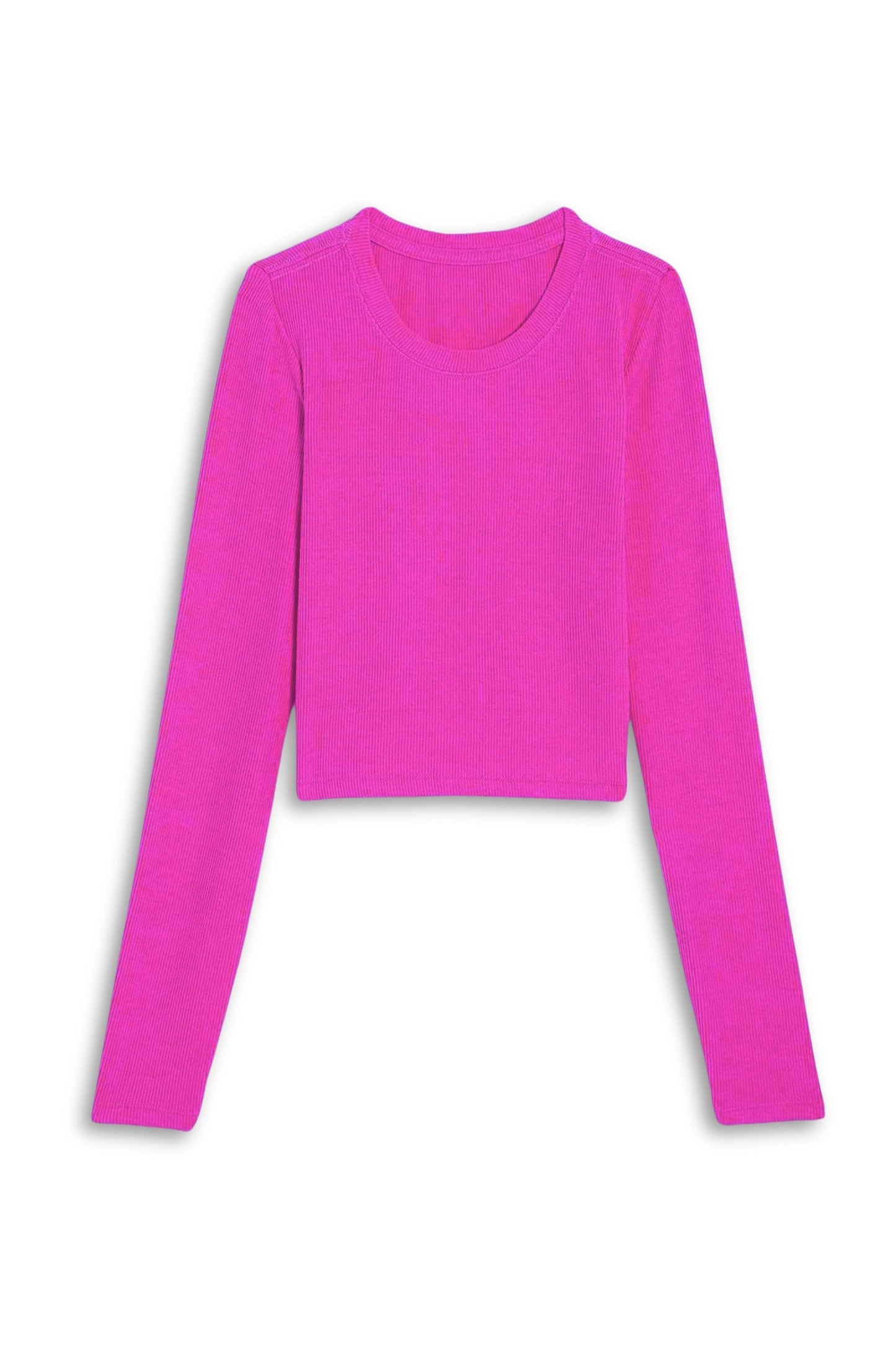 JUNIOR LIVI RIBBED LONG SLEEVE TEE - FINAL SALE
