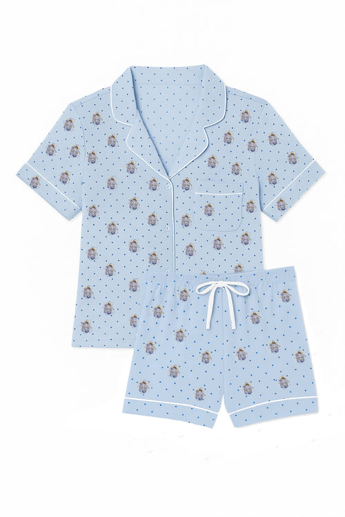 TWEEN LYNN HOLIDAY SHORTS LOUNGE SET