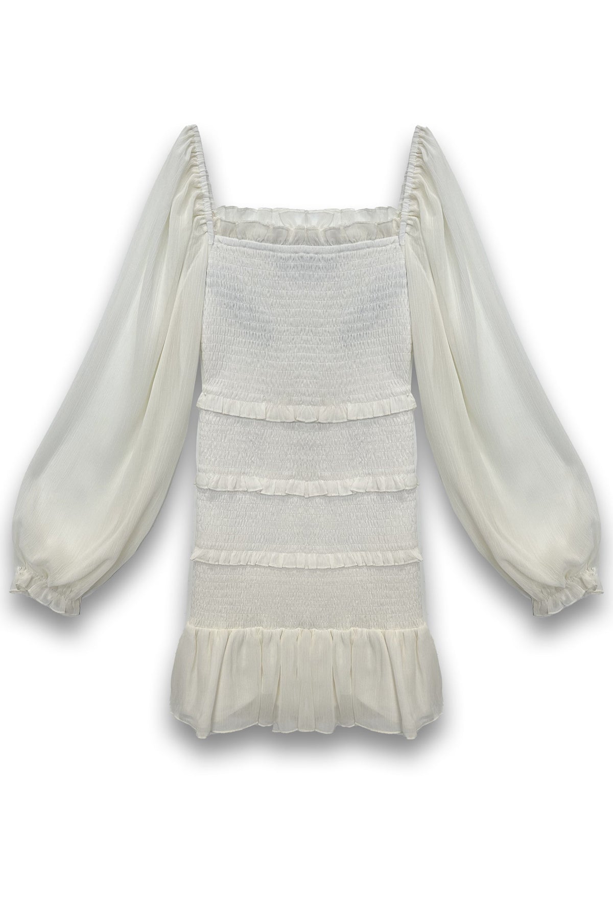 TWEEN LAILA SOLID DRESS WITH SHEER SLEEVES