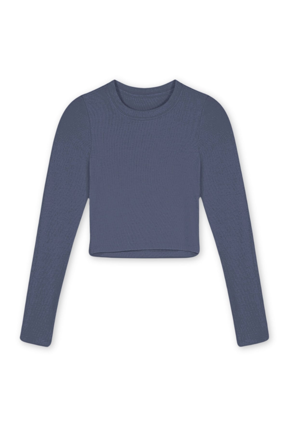 JUNIOR LIVI RIBBED LONG SLEEVE TEE - FINAL SALE