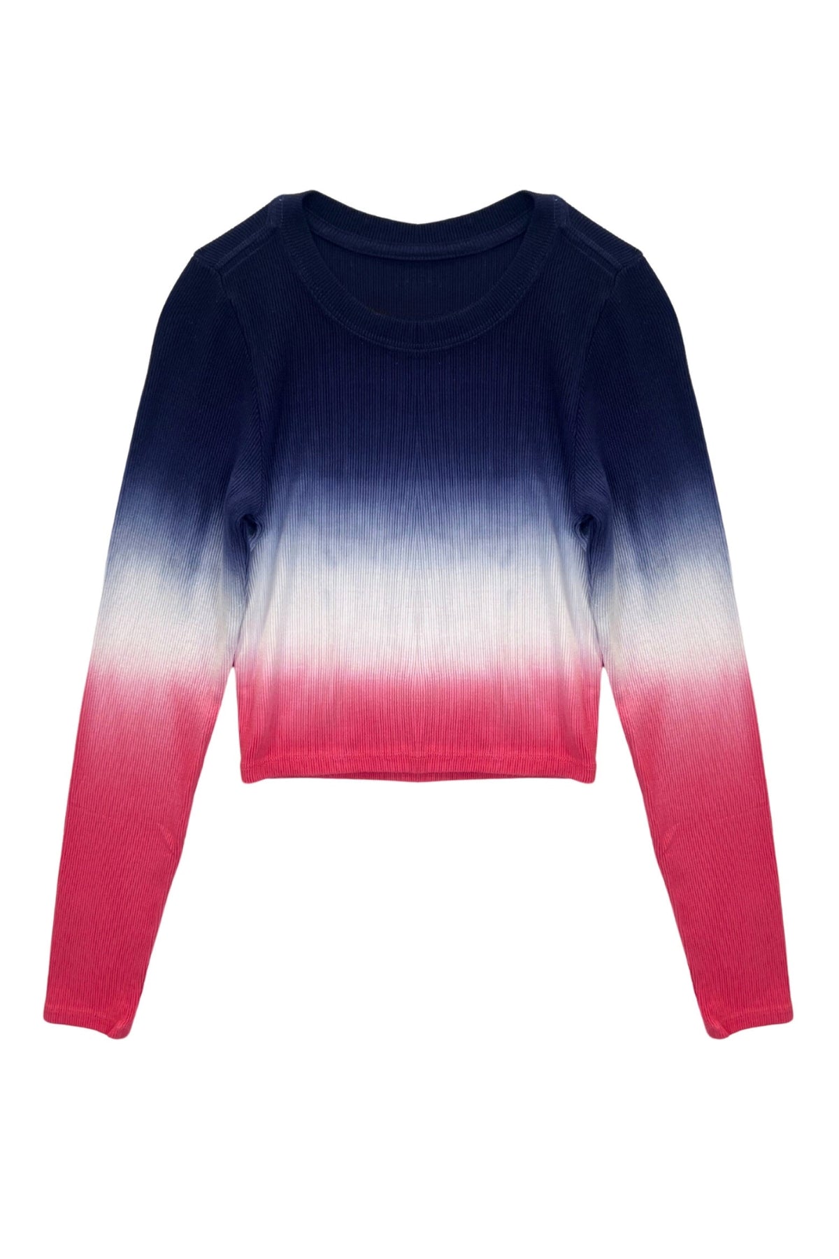 JUNIOR LIVI RIBBED LONG SLEEVE TEE - FINAL SALE