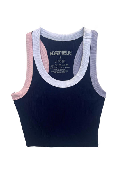 JUNIOR LIVI RIBBED TANK - FINAL SALE