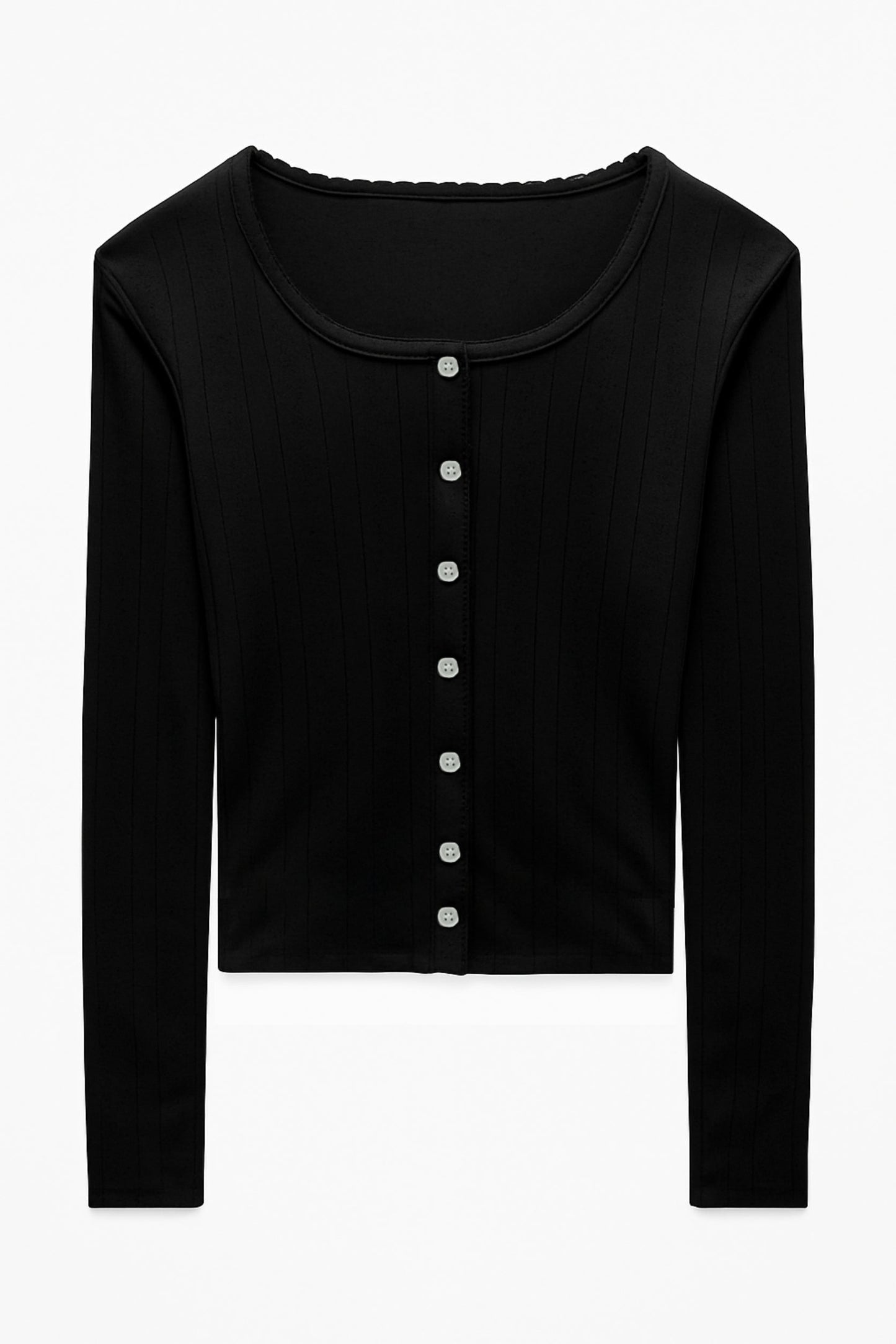 JUNIOR MARINA SOLID POINTELLE BUTTONDOWN