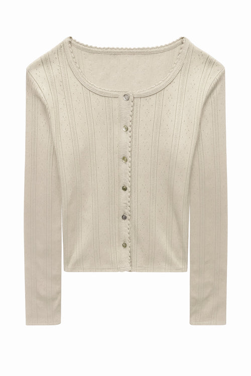 TWEEN MARINA POINTELLE BUTTONDOWN