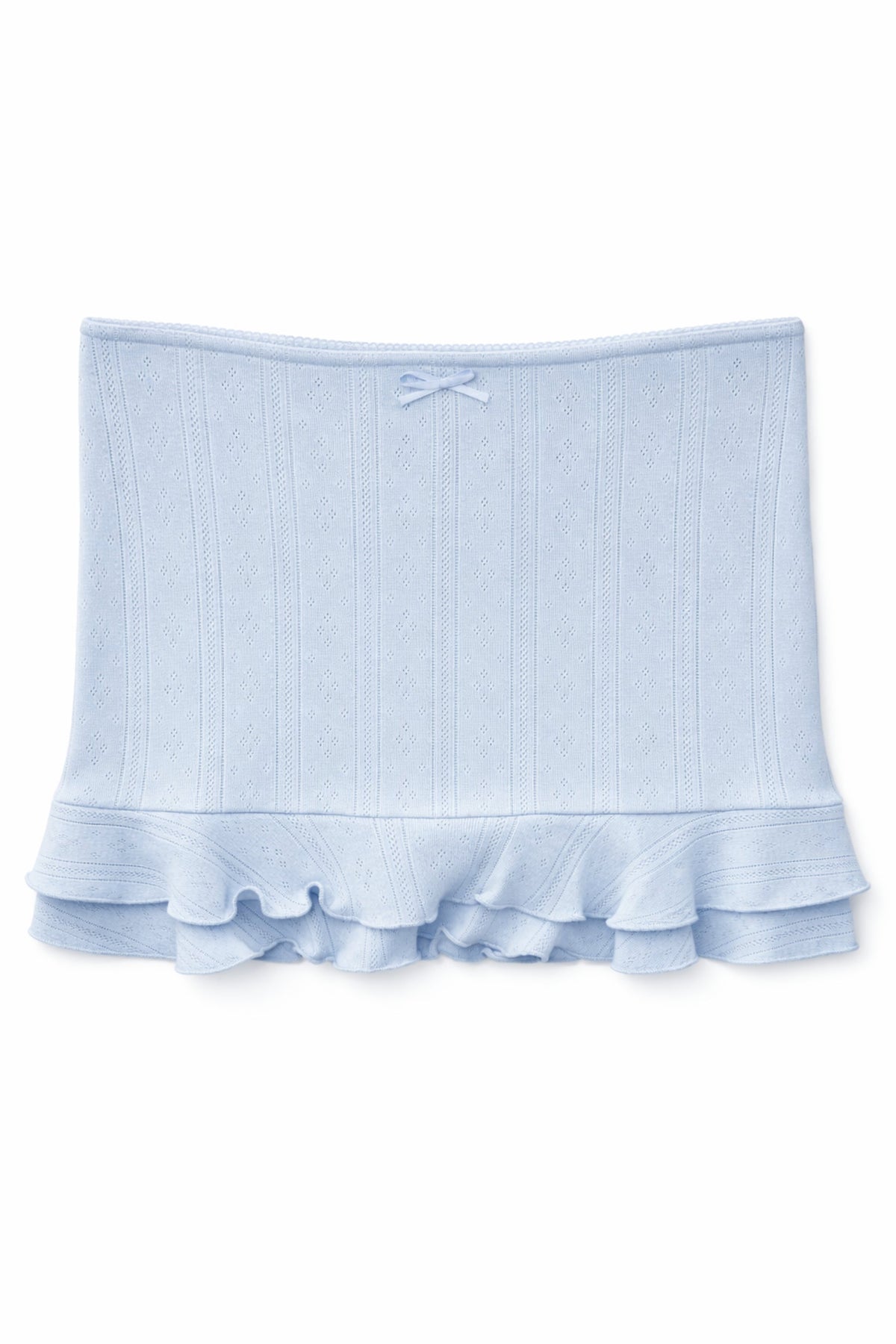 TWEEN MARINA SOLID JACQUARD SKIRT