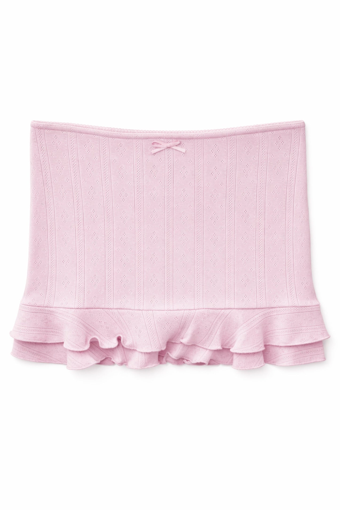 TWEEN MARINA SOLID JACQUARD SKIRT