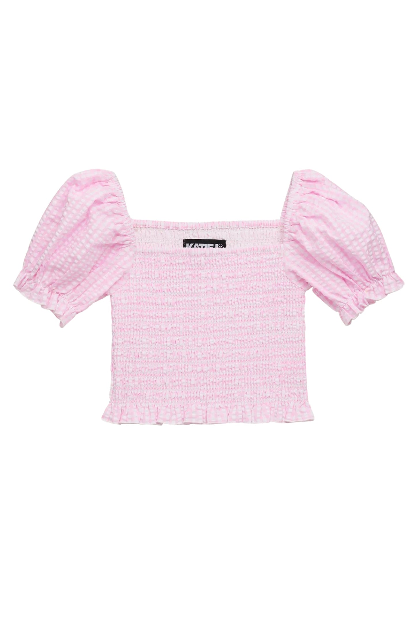 TWEEN MARLEE PRINT PUFF SLEEVE TOP - FINAL SALE