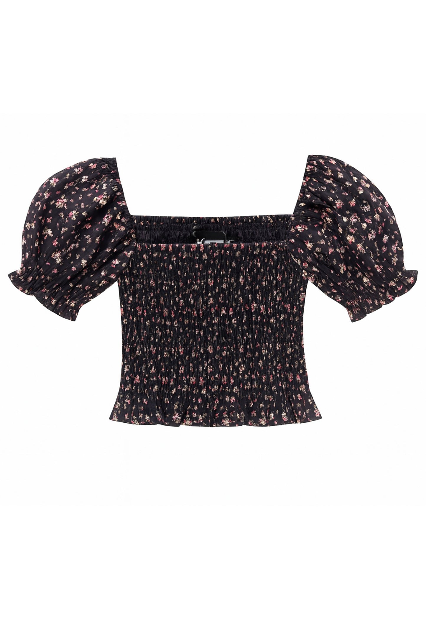 TWEEN MARLEE PRINT PUFF SLEEVE TOP - FINAL SALE