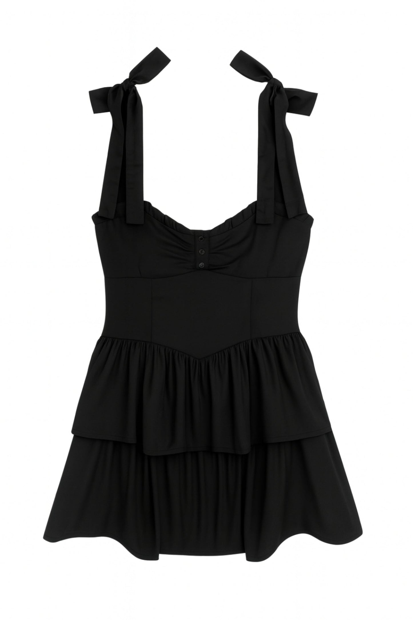 JUNIOR MASON SOLID DRESS