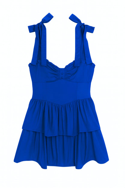 JUNIOR MASON SOLID DRESS
